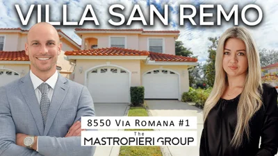 Villa San Remo Property Tour with Larry Mastropieri | 8550 Via Romana Apt 1,  Boca Raton